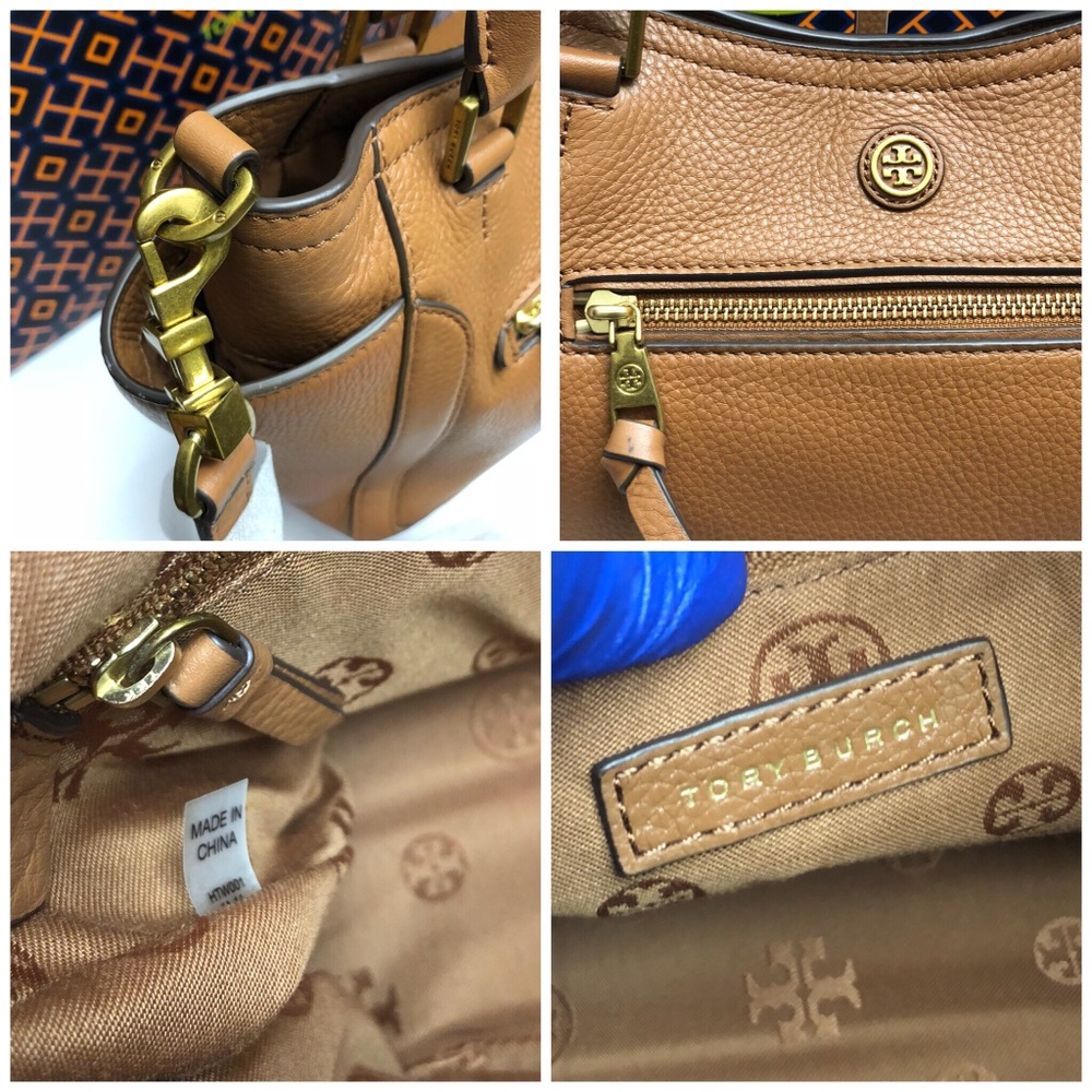 Tory Burch Frances Small Satchel crossbody – Bark - Picture 8 of 8